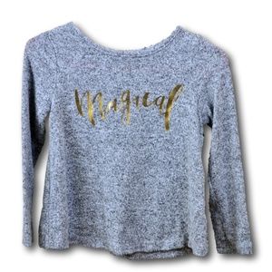Cat & Jack Gray Sweater Size 2T